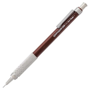 Pentel Versatil Kalem Graphgear 500 0.3mm Kahve