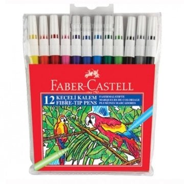 Faber Castell Keçeli Kalem 12 li