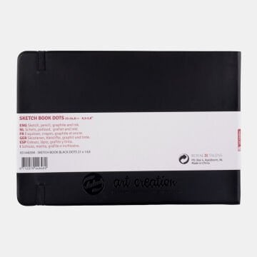 Talens Art Creation Eskiz Bloğu Sert Kapak Dots 80gr 21x14.8cm 80yp
