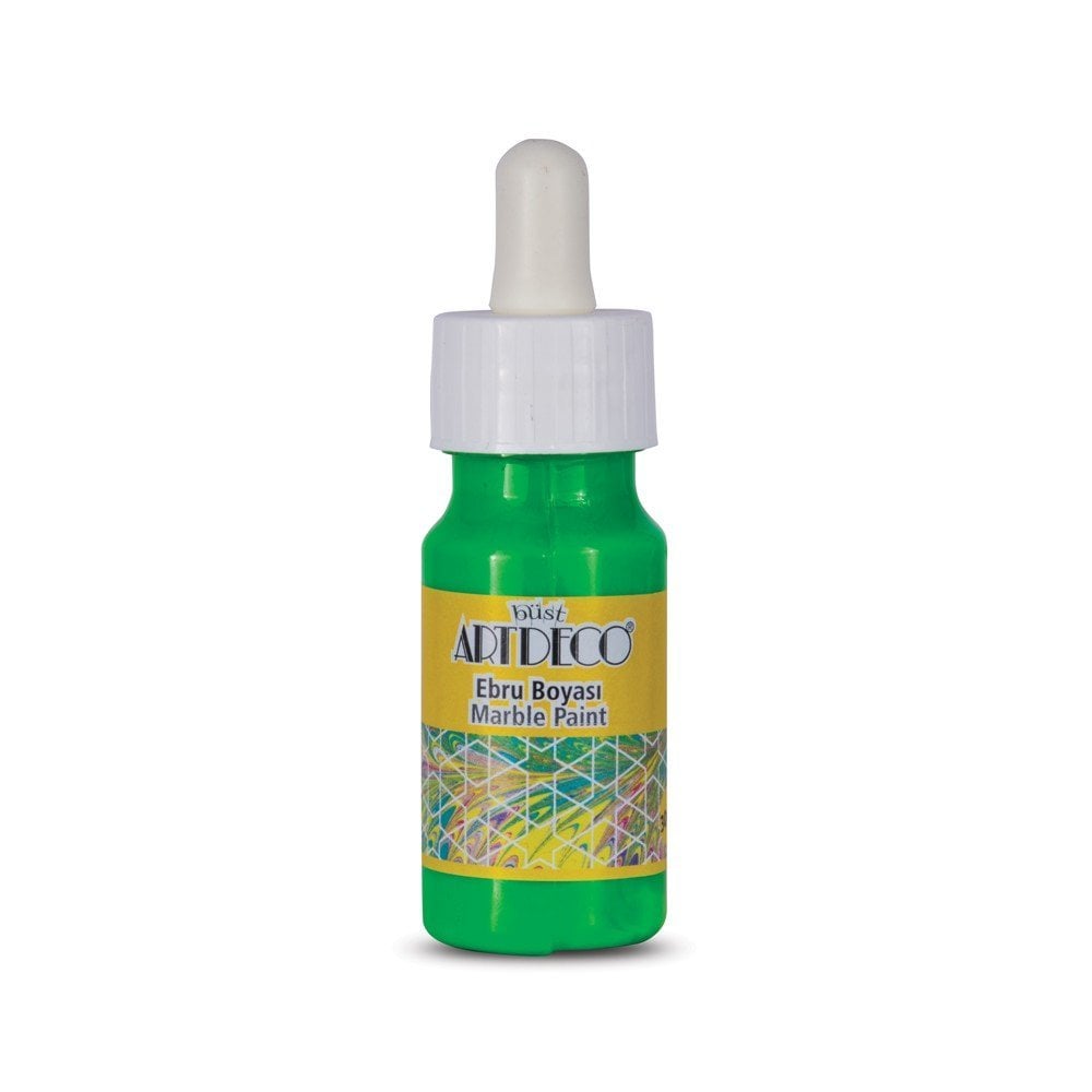 Artdeco Hazır Ebru Boyası 30ml 95 Neon Yeşil