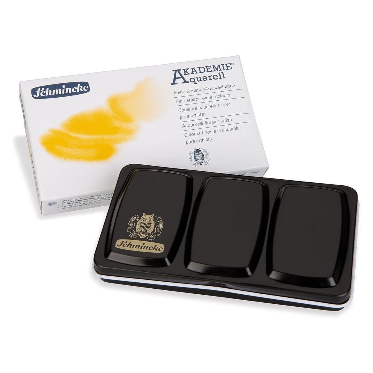 Schmincke Akademie Aquarell Sulu Boya Seti Yarım Tablet 12li 75112