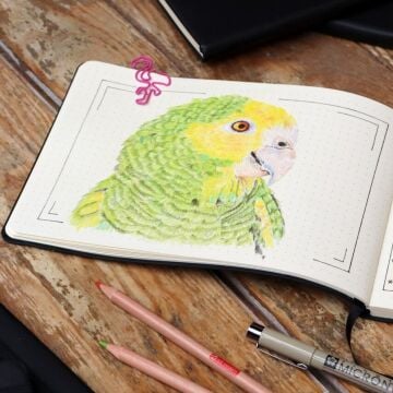 Talens Art Creation Eskiz Bloğu Sert Kapak Dots 80gr 13x21cm 80yp