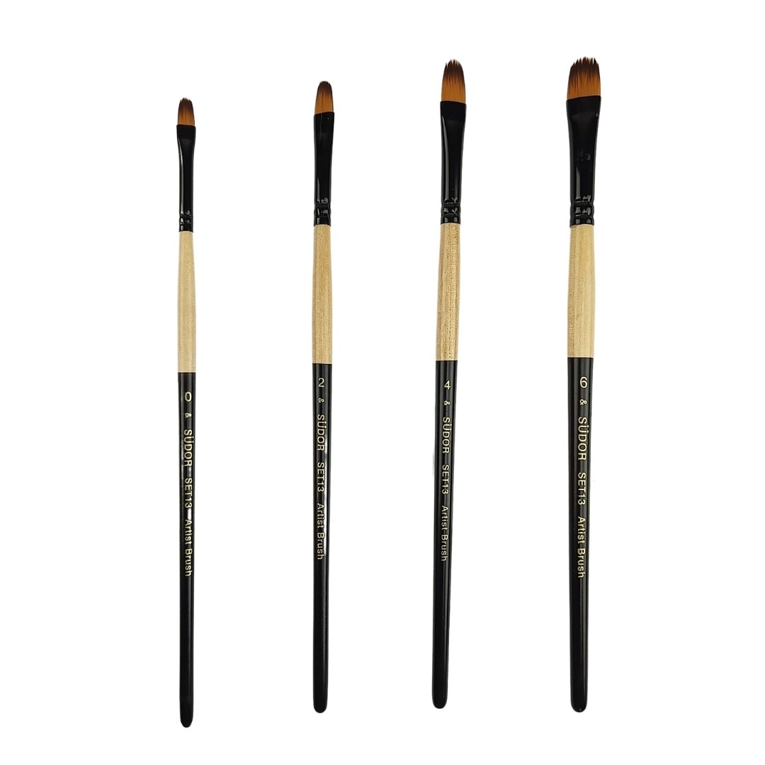Südor 4lü Hobi Fırçası Set 13
