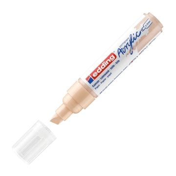 Edding 5000 Akrilik Markör 5-10mm Kesik Uç Bej