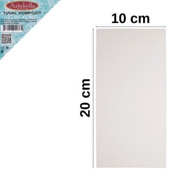 Artebella Pres Tuval Kompozit 10x20cm