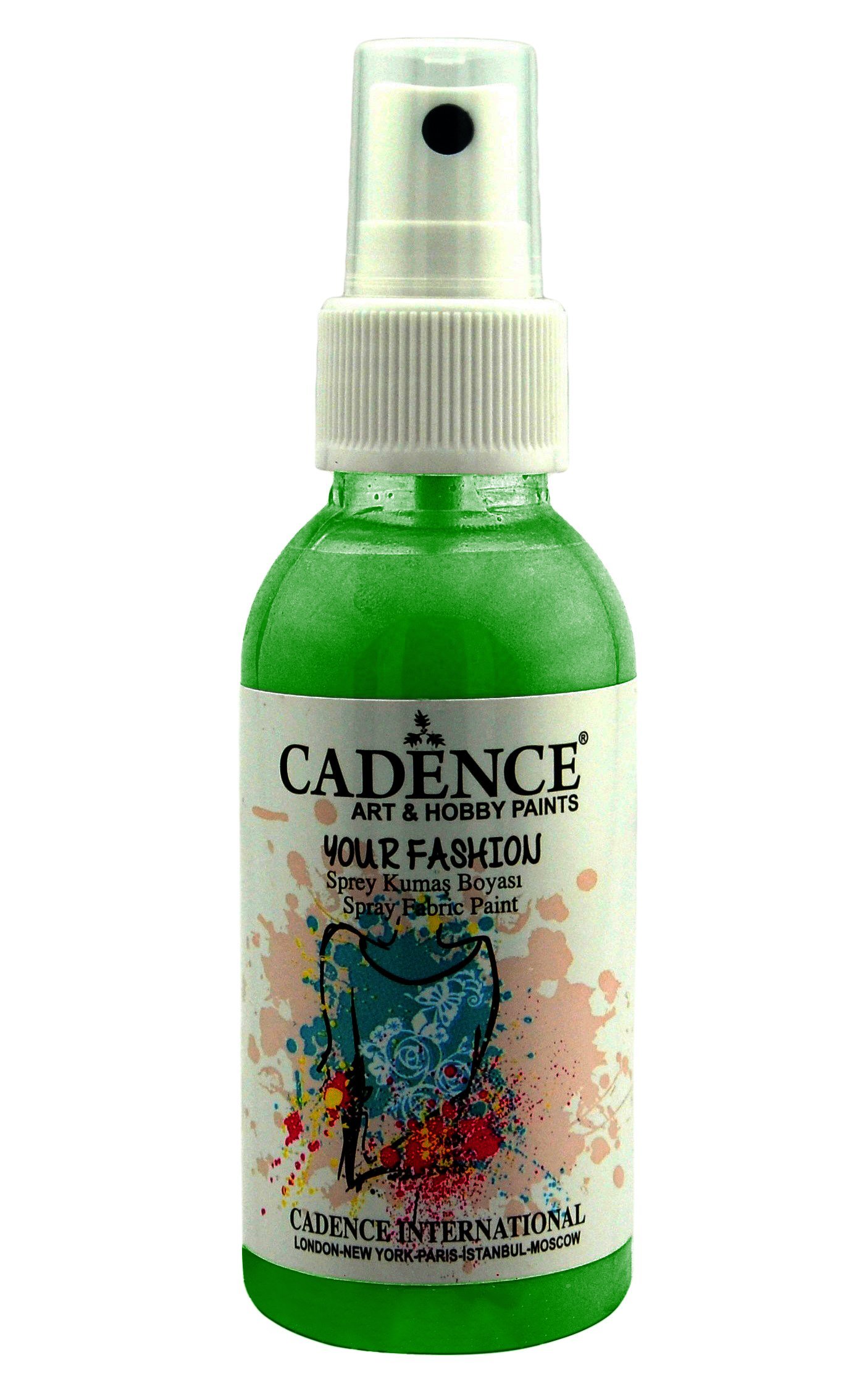 Cadence Your Fashion Sprey Kumaş Boyası 100ml 1112 Çimen