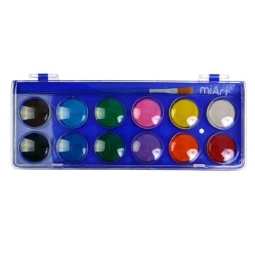 miArt Sulu Boya Seti 12 Renk 28mm