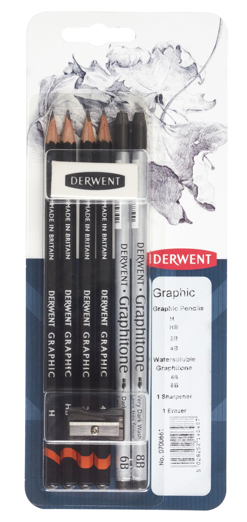 Derwent Graphic Mixed Karışık Eskiz Kalem Seti