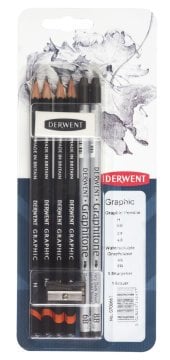 Derwent Graphic Mixed Karışık Eskiz Kalem Seti