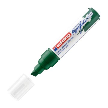 Edding 5000 Akrilik Markör 5-10mm Kesik Uç Yosun Yeşili