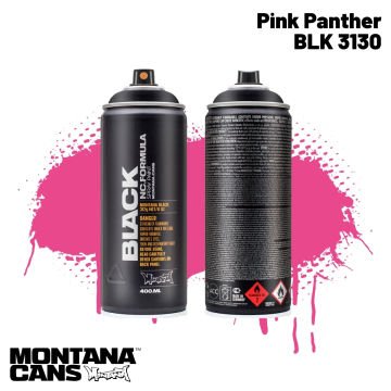 Montana Black Sprey Boya 400ml BLK3130 Pink Panther
