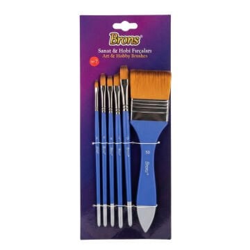 Brons BR-2226 Fırça Seti 6lı
