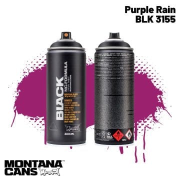 Montana Black Sprey Boya 400ml BLK3155 Purple Rain