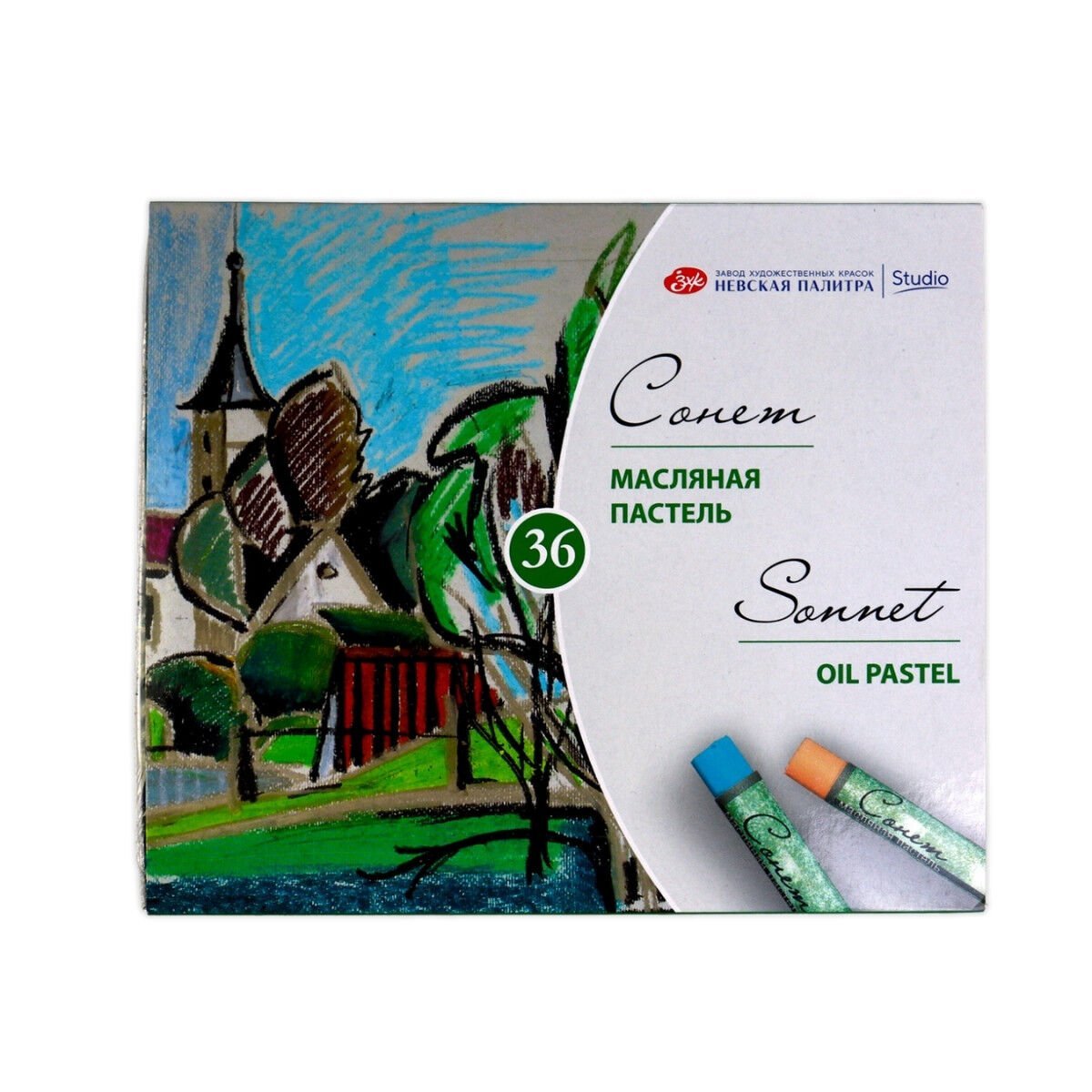 St.Petersburg Sonnet Yağlı Pastel Seti 36 Renk N:7041157