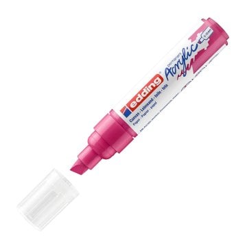 Edding 5000 Akrilik Markör 5-10mm Kesik Uç Telemagenta