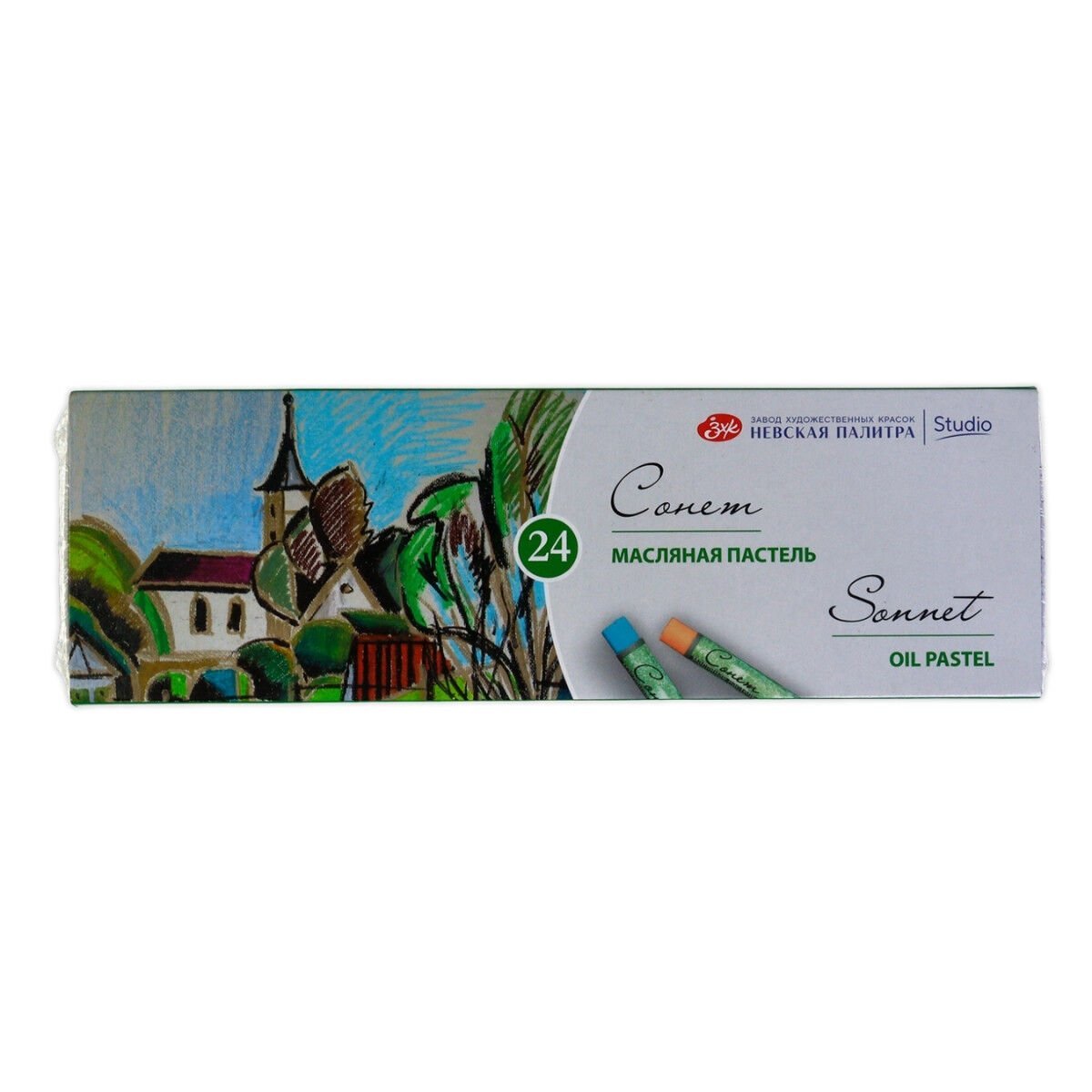 St. Petersburg Sonnet Yağlı Pastel Seti 24 Renk