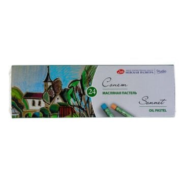 St. Petersburg Sonnet Yağlı Pastel Seti 24 Renk