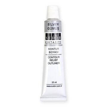 Südor Cam Boya Kontürü 25ml Gümüş