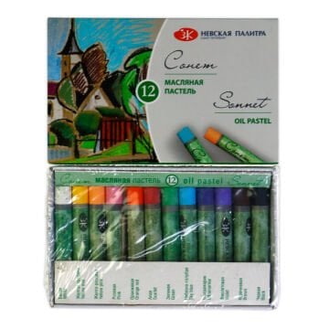 St. Petersburg Sonnet Yağlı Pastel Seti 12 Renk