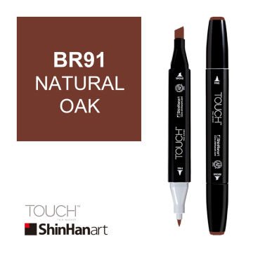 ShinHan Art Touch Twin Marker BR91 Natural Oak
