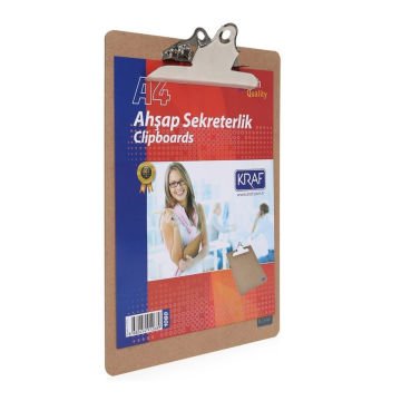 Kraf Sekreterlik A4 Kapaksız Ahşap 1065