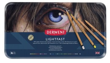 Derwent Lightfast 36 Renk Boya Kalemi Teneke Kutu 2302721