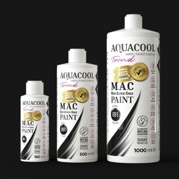Aquacool Multi Akrilik Boya 500ml 9005 Jet Siyah