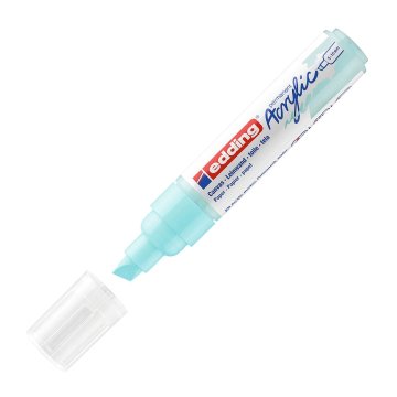 Edding 5000 Akrilik Markör 5-10mm Kesik Uç Pastel Mavi