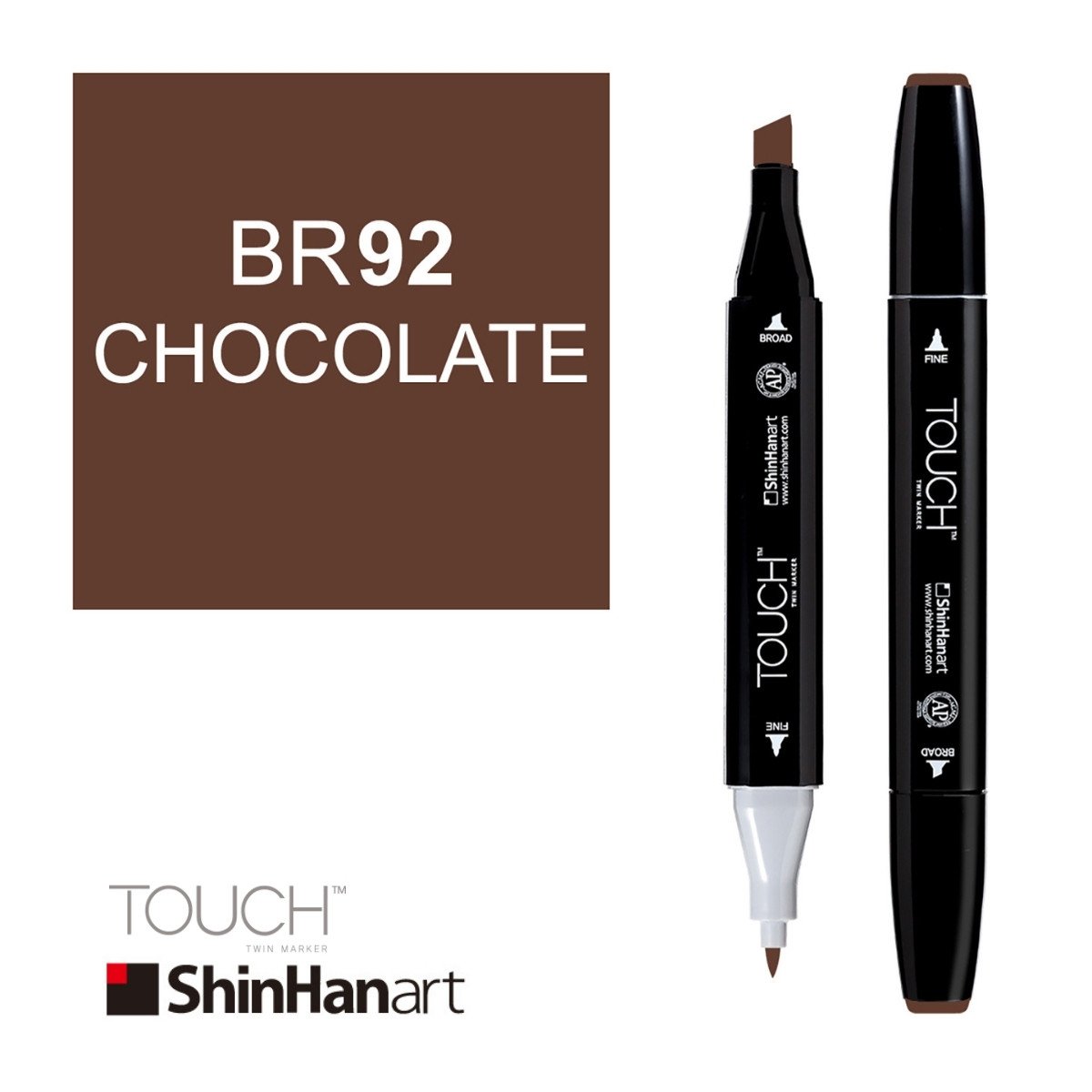 ShinHan Art Touch Twin Marker BR92 Chocolate