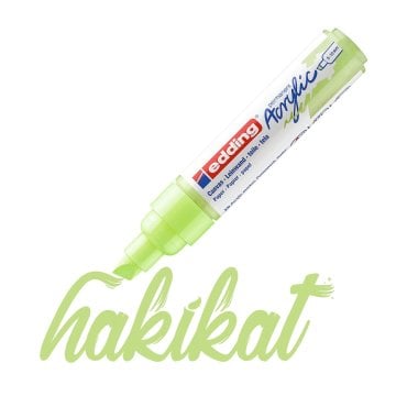 Edding 5000 Akrilik Markör 5-10mm Kesik Uç Pastel Yeşil