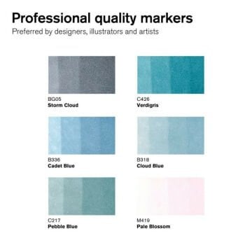 Winsor Newton Promarker Set Skyscape 6lı