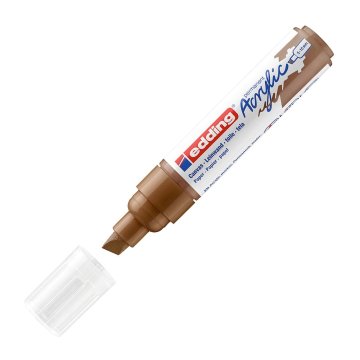 Edding 5000 Akrilik Markör 5-10mm Kesik Uç Fındık Kahvesi