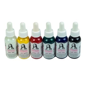 Südor Ebru Boyası Set 10x25ml Damlalıklı
