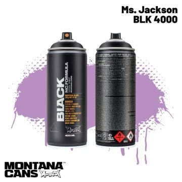 Montana Black Sprey Boya 400ml BLK4000 Ms. Jackson