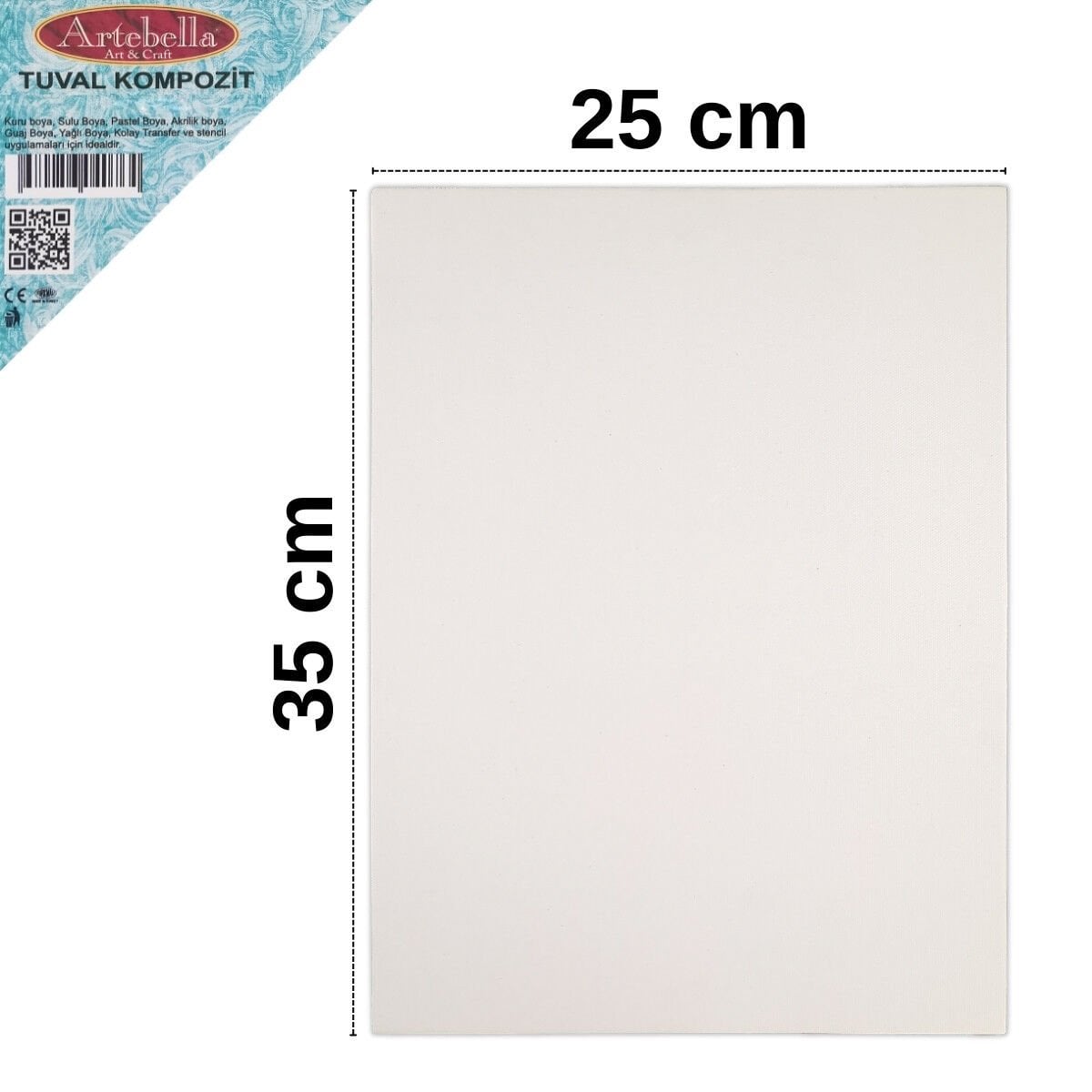 Artebella Pres Tuval Kompozit 25x35cm