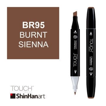 ShinHan Art Touch Twin Marker BR95 Burnt Sienna