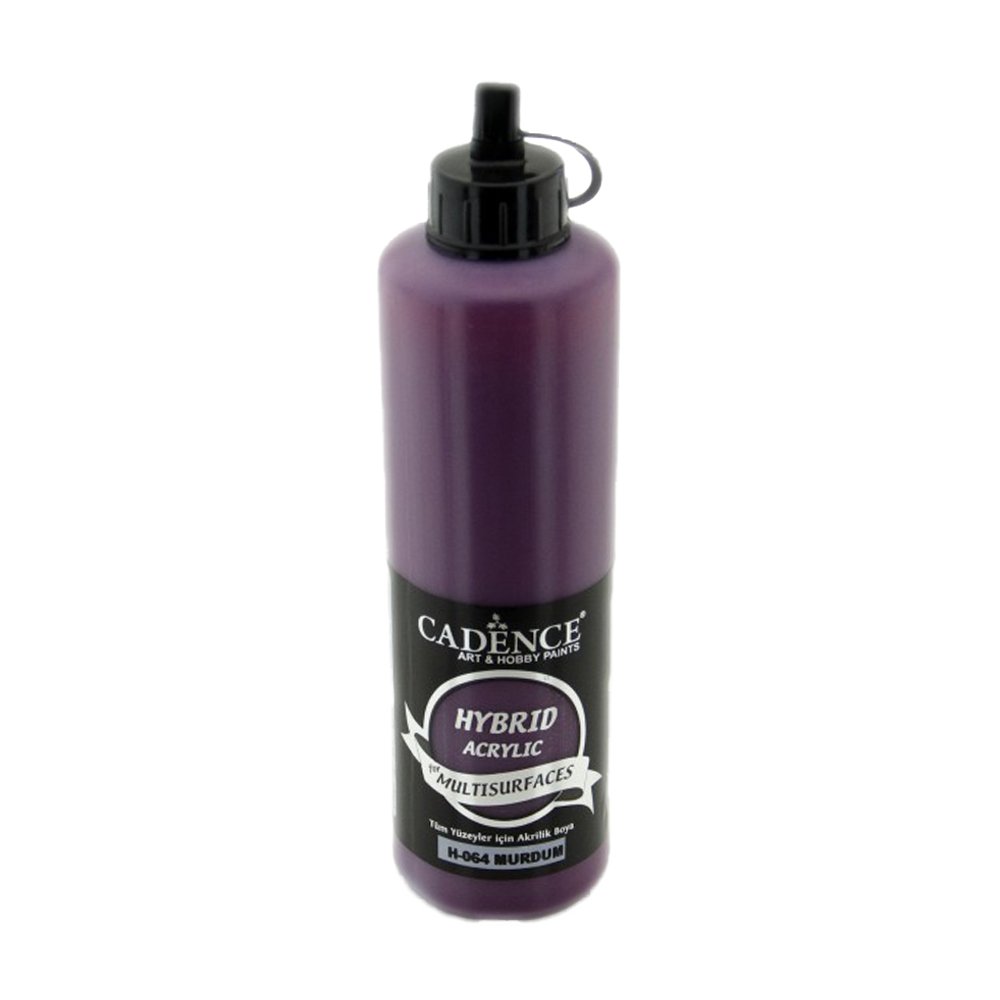 Cadence Akrilik Boya Hybrid Multisurface 500ml H064 Mürdüm