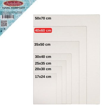 Artebella Pres Tuval Kompozit 40x60cm