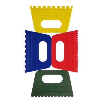 Lutart Çeki Tarağı 4 Parça Plastik