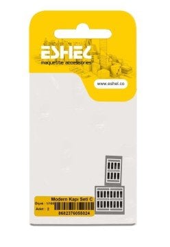 Eshel Maket Modern Kapı Seti C 1/100 2li