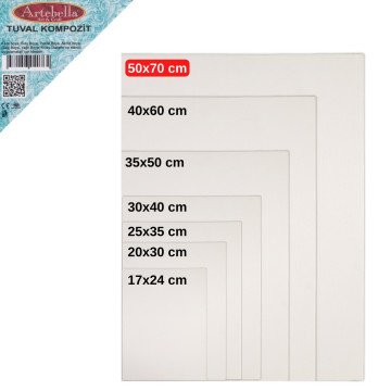 Artebella Pres Tuval Kompozit 50x70cm