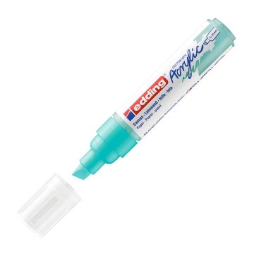Edding 5000 Akrilik Markör 5-10mm Kesik Uç Sarı-Yeşil