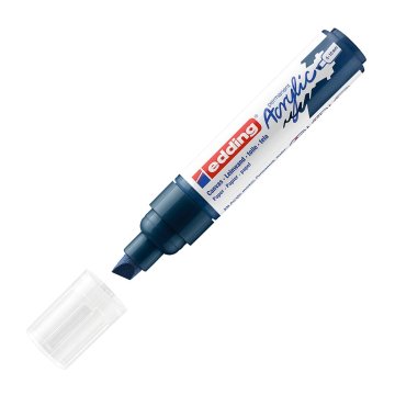 Edding 5000 Akrilik Markör 5-10mm Kesik Uç Gece Mavisi