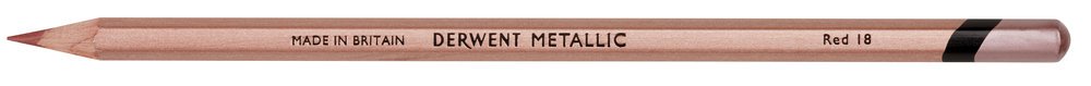 Derwent Metallic Kuru Boya Kalemi 87 Red