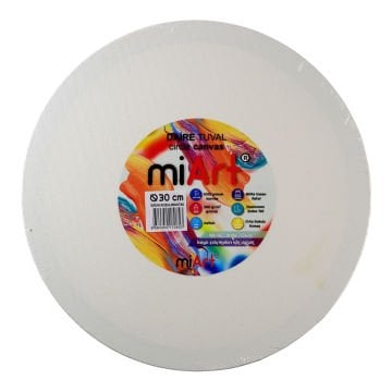 miArt Tuval Daire 30cm