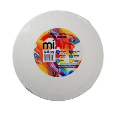 miArt Tuval Daire 25cm