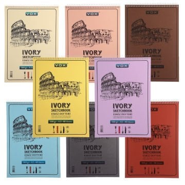 Vox Eskiz Çizim Defteri A3 Krem 100gr 40yp