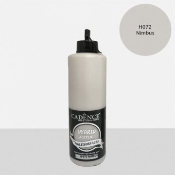 Cadence Akrilik Boya Hybrid Multisurface 500ml H072 Nimbus