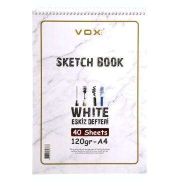 Vox Eskiz Çizim Defteri A4 120gr 40yp - 85,00 TL | Hakikat Kırtasiye
