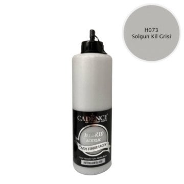 Cadence Akrilik Boya Hybrid Multisurface 500ml H073 Solgun Kil Grisi